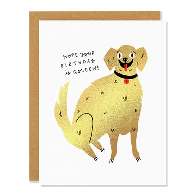 Badger and Burke Greeting Card | Golden Birthday