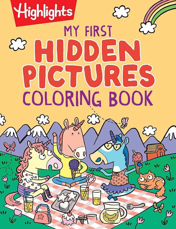 Highlights | My First Hidden Pictures Colouring Book