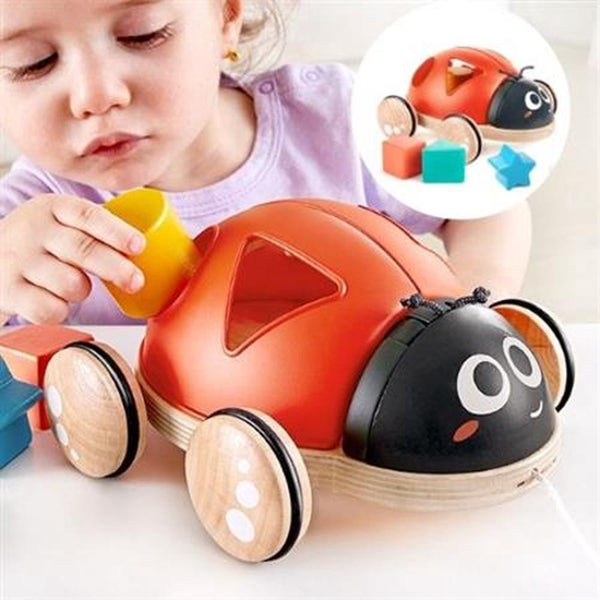 Hape | Shape Sorter Lady Bug