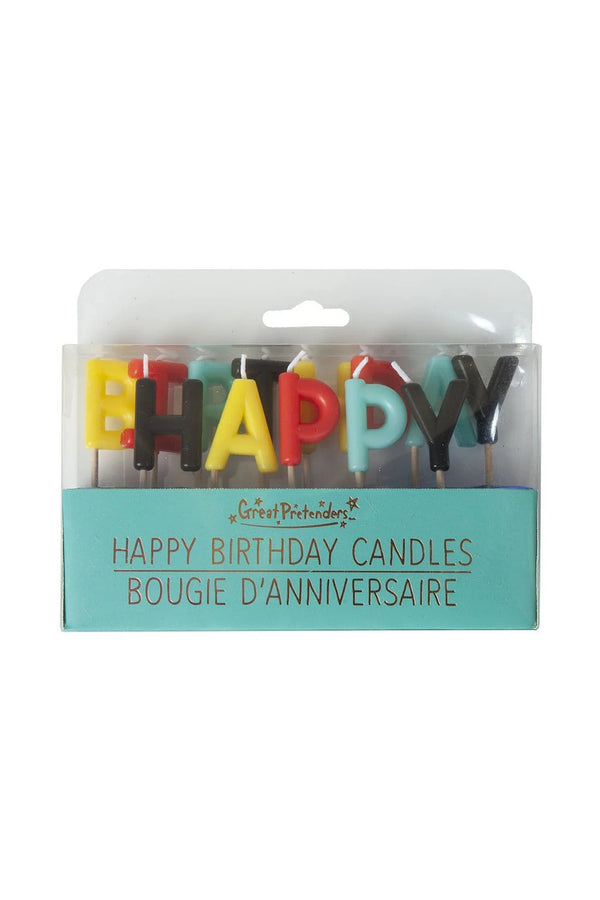 Great Pretenders Happy Birthday Letter Candles | Superhero