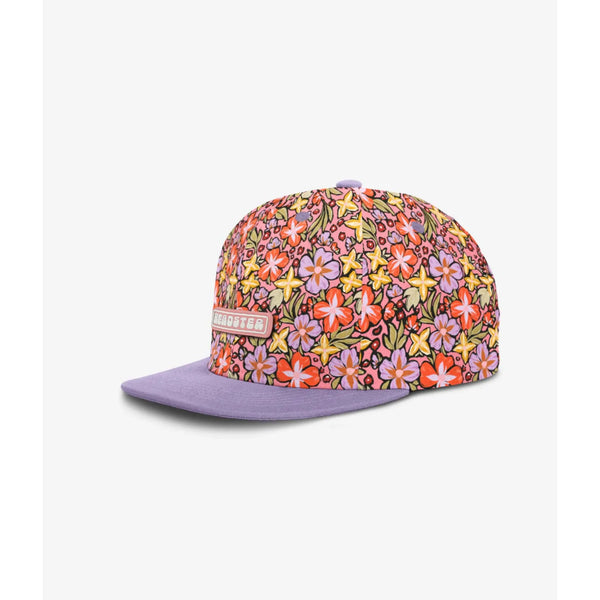 Headster Adjustable Kids Caps | Retro Bloom Peaches