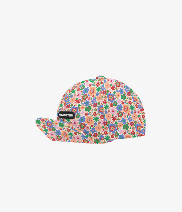 Headster Short Brim Baby Hats (0-6 months) | Floral Dream
