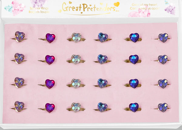 Great Pretenders | Gem of My heart Spinner Rings