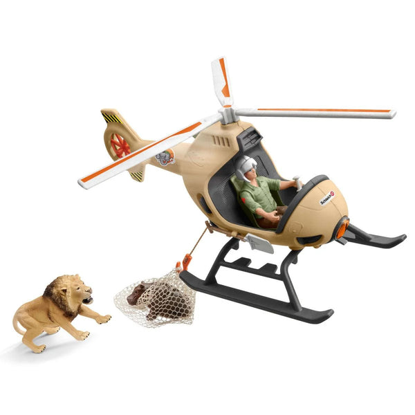 Schleich | Animal Rescue and Helicopter