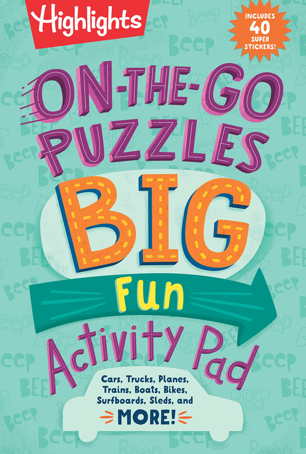 Highlights | On-The-Go Puzzles Big Fun Activity Pad