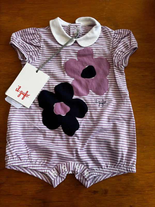 Il Gufo Summer Romper 1 month