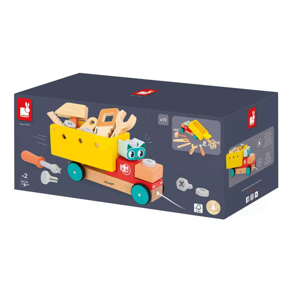 Janod Brico'Kids | Pull Along DIY Truck
