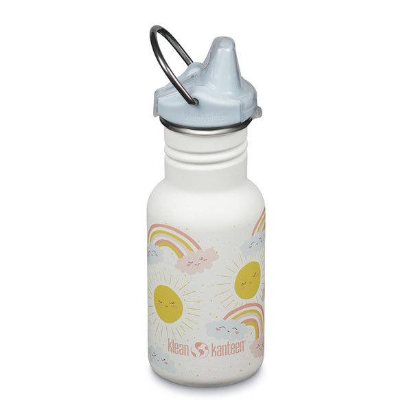 Klean Kanteen 12 oz Kids' Classic Sippy Bottle | Rainbows