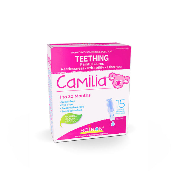 Boiron Camilia Teething Drops | Pack of 15 or 30