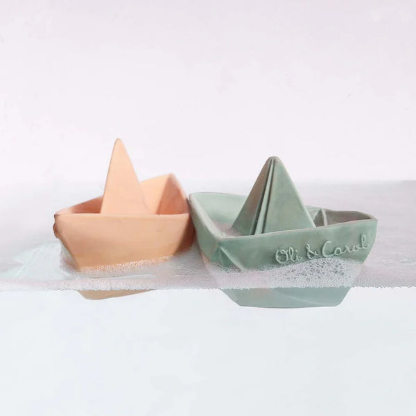 Oli & Carol Origami Boat Bath Toy