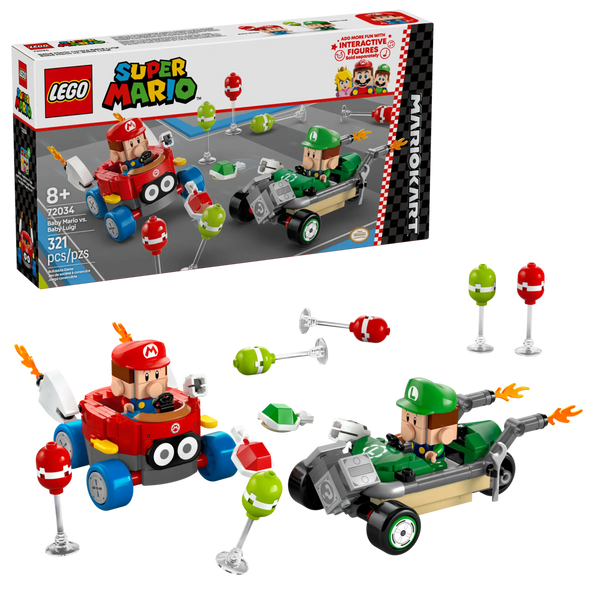 LEGO Super Mario | Baby Mario vs Baby Luigi (321pcs) |  72034