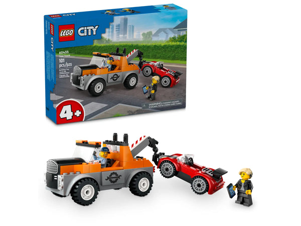 LEGO City | Tow Truck and Sports Car Repair (101pcs) | 60435