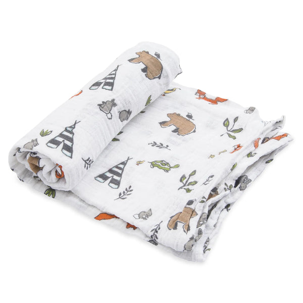 Little Unicorn Cotton Muslin Swaddle Singles