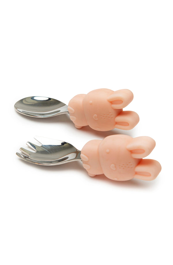 Loulou Lollipop Toddler Fork and Spoon Set