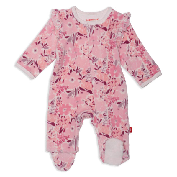Magnetic Me| Chloe Velour Footie