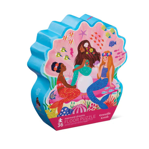 Crocodile Creek 36-Piece Floor Puzzles | Mermaid Dreams