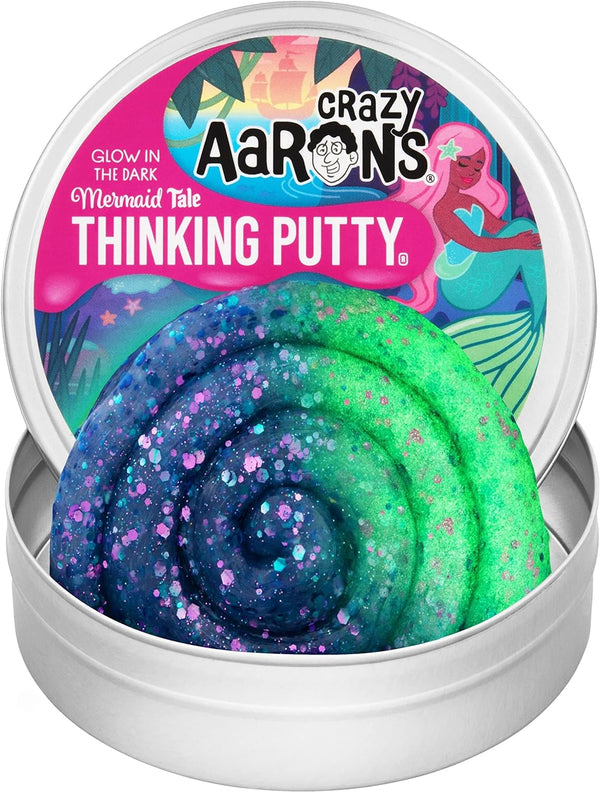Crazy Aaron's Thinking Putty | Mermaid Tale 4"