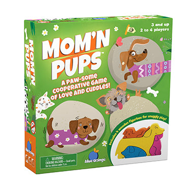Blue Orange Games | Mom'n Pups: A Paw-some Cooperative Game of Love and Cuddles