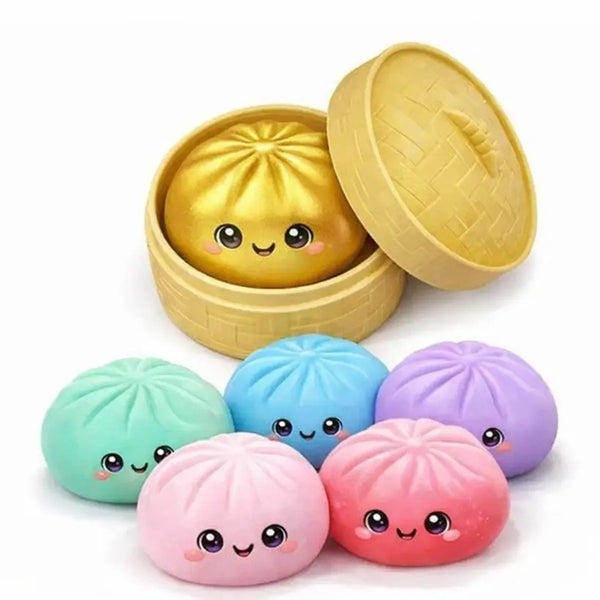 Mystery Squishy Dumplings | Golden Surprise