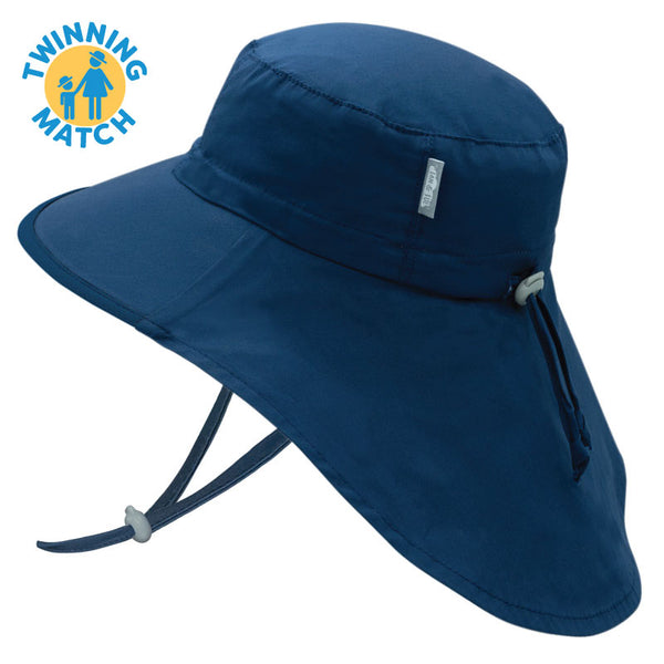 Jan & Jul Gro-With-Me Cotton Adventure Hat | Navy