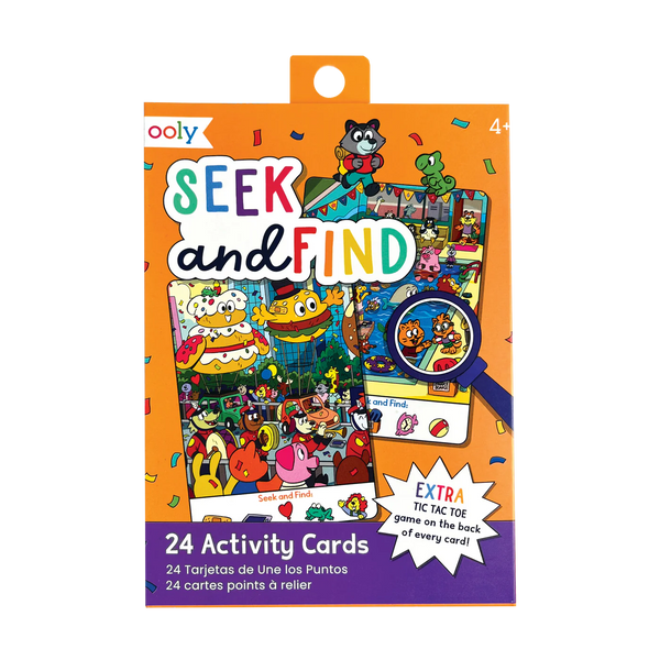 Ooly 24 Activity Cards | Seek and Find