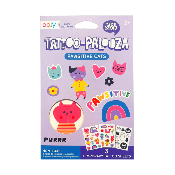 Ooly Tattoo-Palooza Mini Pack | Pawsitive Cats