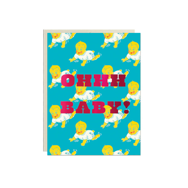 Ohhh Baby! Greeting Card