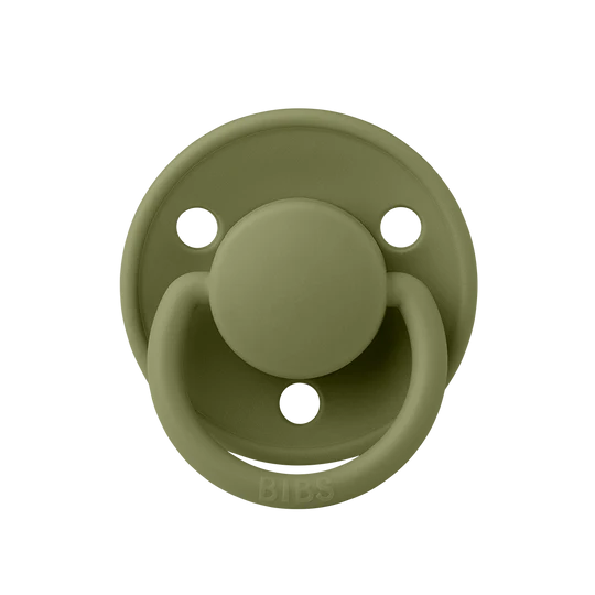 BIBS De Lux Pacifier (2-pack) | Size 1 (0-6 m) and Size 2 (6-18 m)