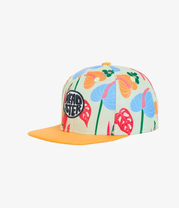 Headster Adjustable Kids Caps | Paradise Cove (Yellow)