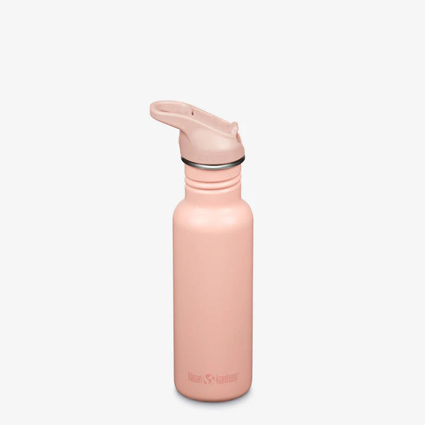 Klean Kanteen 18oz Flip Sport Bottle | Peach Parfait