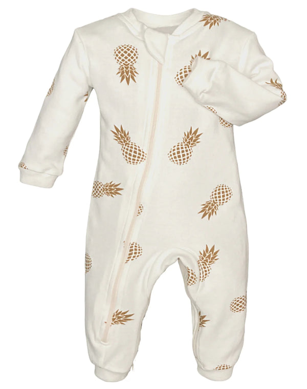 ZippyJamz Footless Cotton Sleepers | Sweet on the Inside
