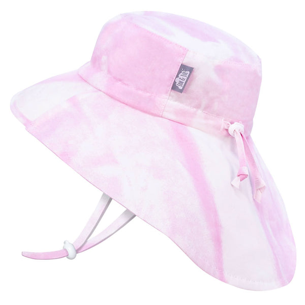 Jan & Jul Gro-With-Me Cotton Adventure Hat | Pink Tie-Dye