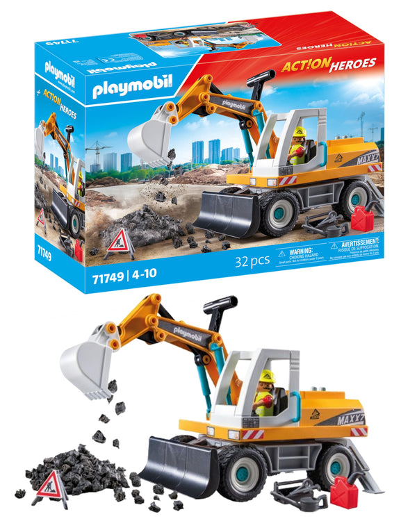 Playmobil| Large Excavator| 71749