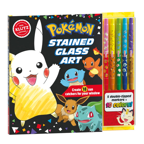 Klutz| Pokemon Stained Glass Art