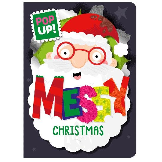 Make Believe Ideas | Pop up! Messy Christmas Board Book
