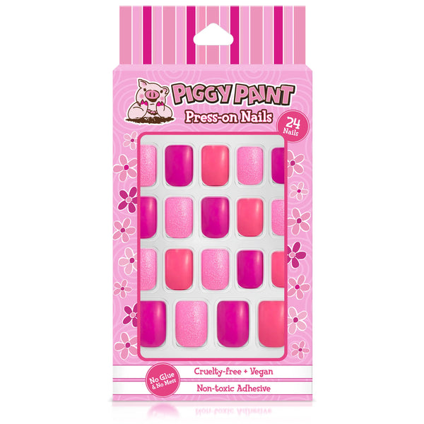 Piggy Paint | Press-on Nails | Pretty in Pink