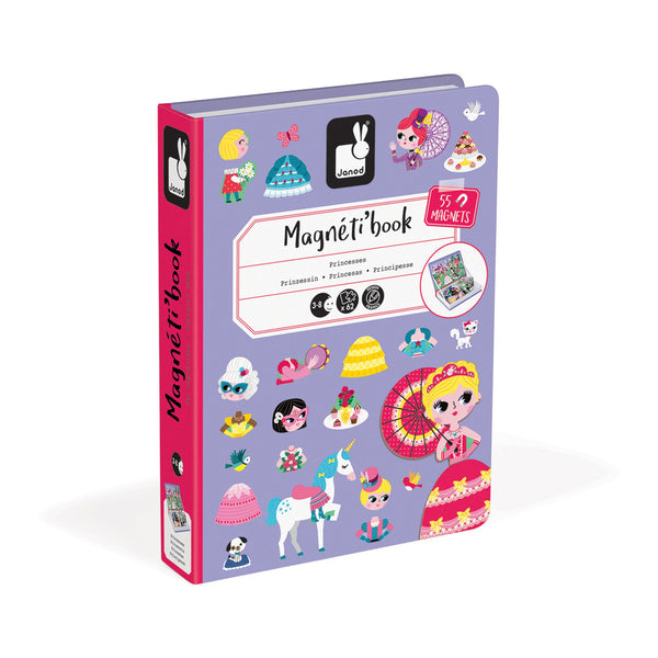 Janod Magnetibook – Princesses | Magnetic Dress-Up Toy