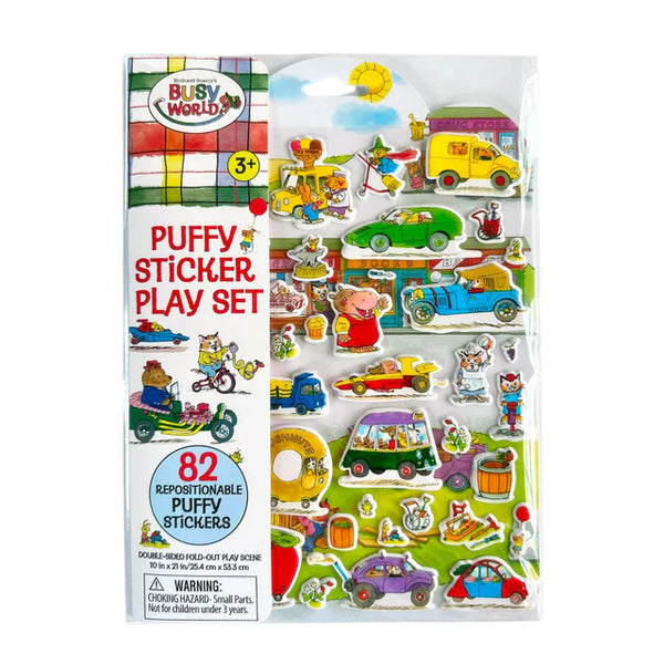 Busy World Puffy Sticker Play Set