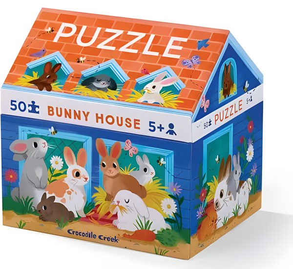 Crocodile Creek Bunny House Puzzle
