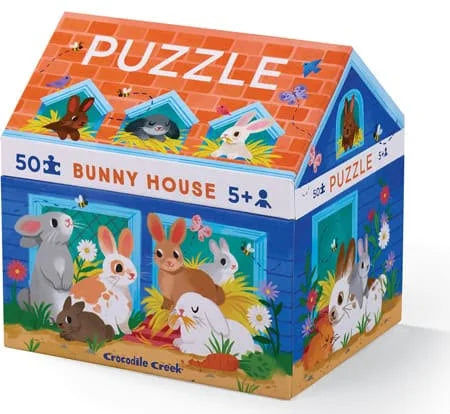 Crocodile Creek Bunny House Puzzle