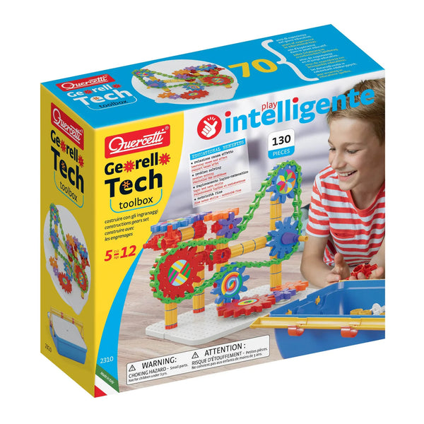 Quercetti Georello Tech Construction Gear Set