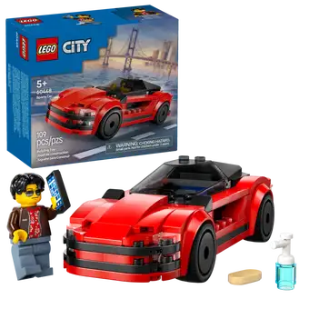 LEGO City | Red Sports Car  (109 pieces) | 60448