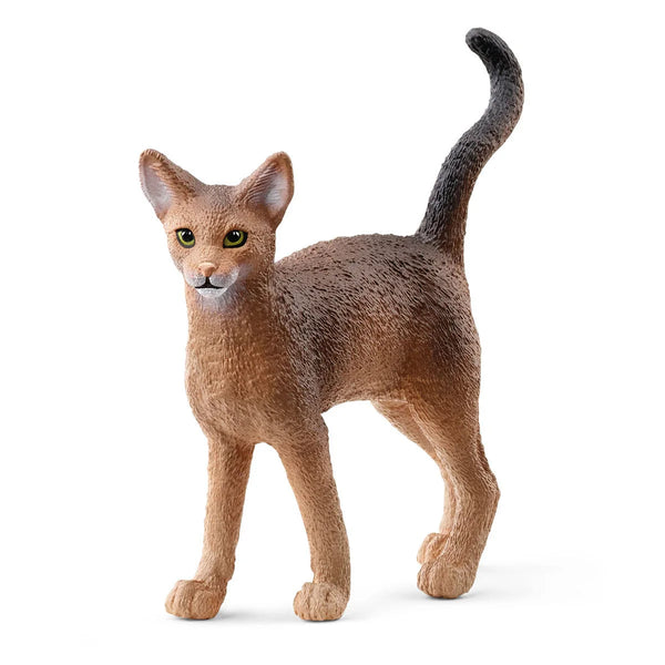 Schleich | Farm World Figurines | Abyssinian Cat