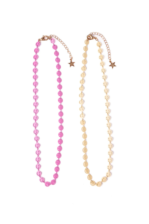 Great Pretenders Chic Pink Lemonade Necklace