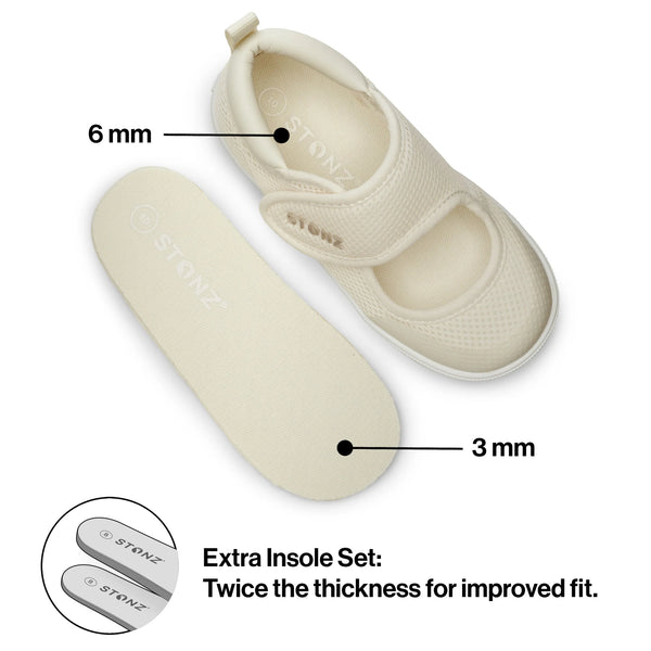 Stonz Cruiser| Mary Jane Toddler Ivory SZ 10