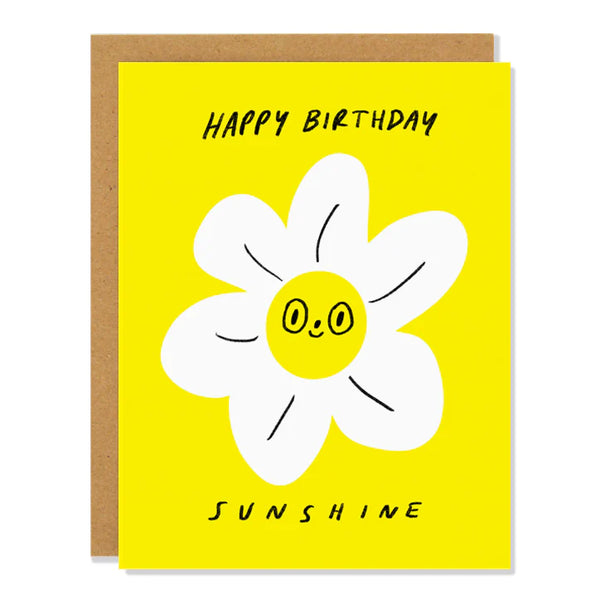 Happy Birthday Sunshine Badger and Burke Card