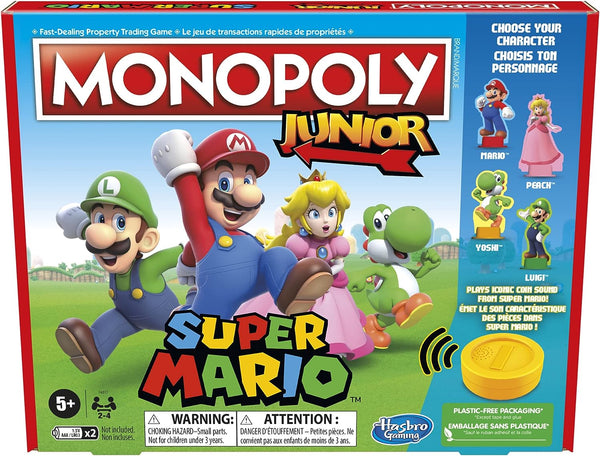 Hasbro Monopoly Junior Super Mario Edition