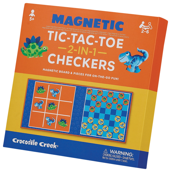 Crocodile Creek | Tic Tac Toe & Checkers Dino Game