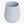 White ceramic cup on a white background