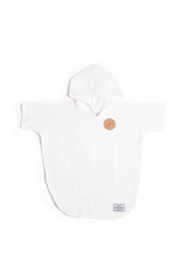 Tofino Towel |Pebble Poncho | White Seashell/ 12-24 Months